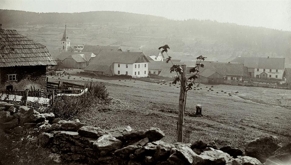 Kvilda kolem roku 1900